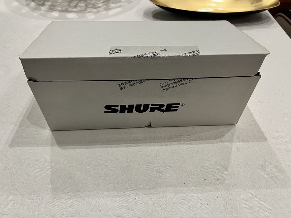 Microfone shure 7mb - podcast e música