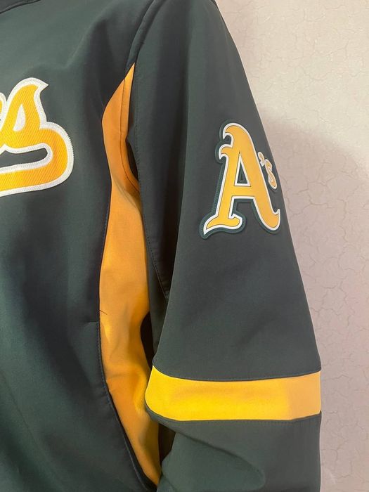 Куртка Vintage Oakland Athletics MLB Majestic On-Field Dugout Jacket