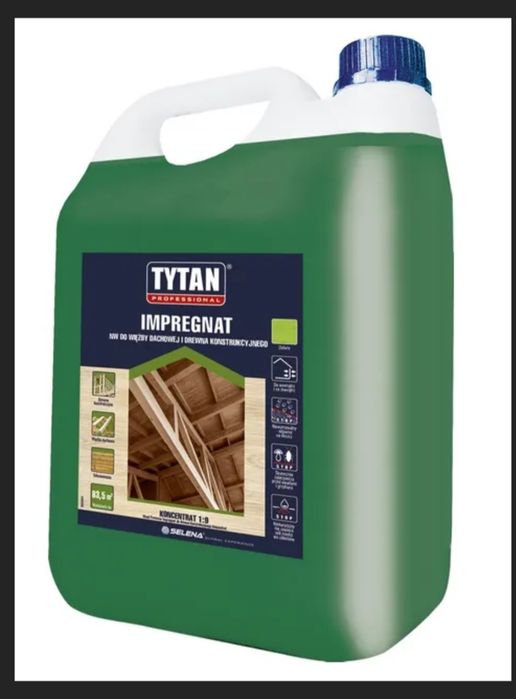 Impregnat do więźby dachowej Tytan 5l