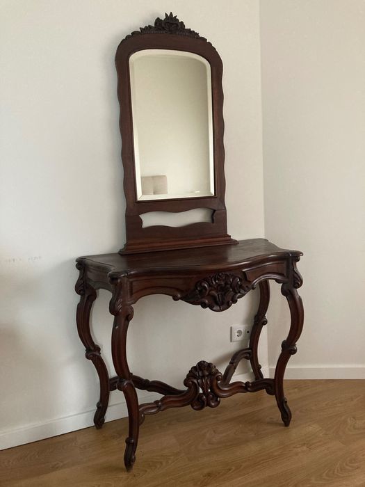 Consola de entrada com espelho