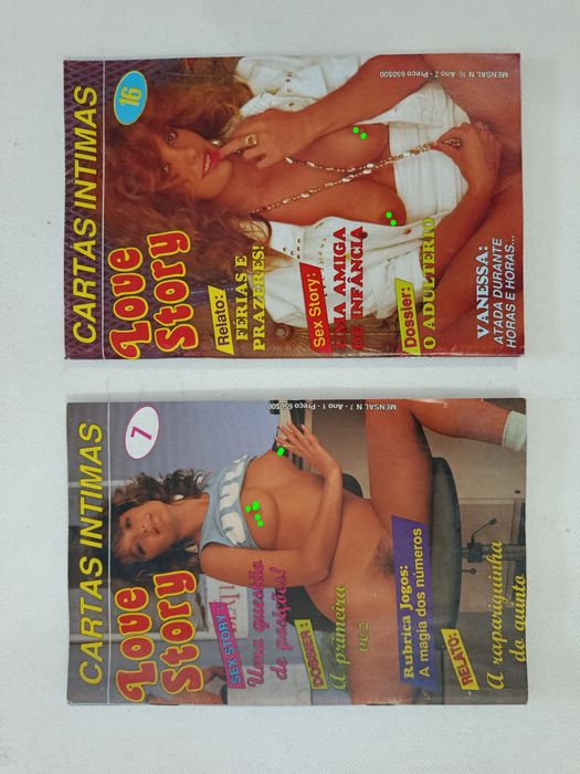 12 revistas LOVE STORY (sexo) eróticas