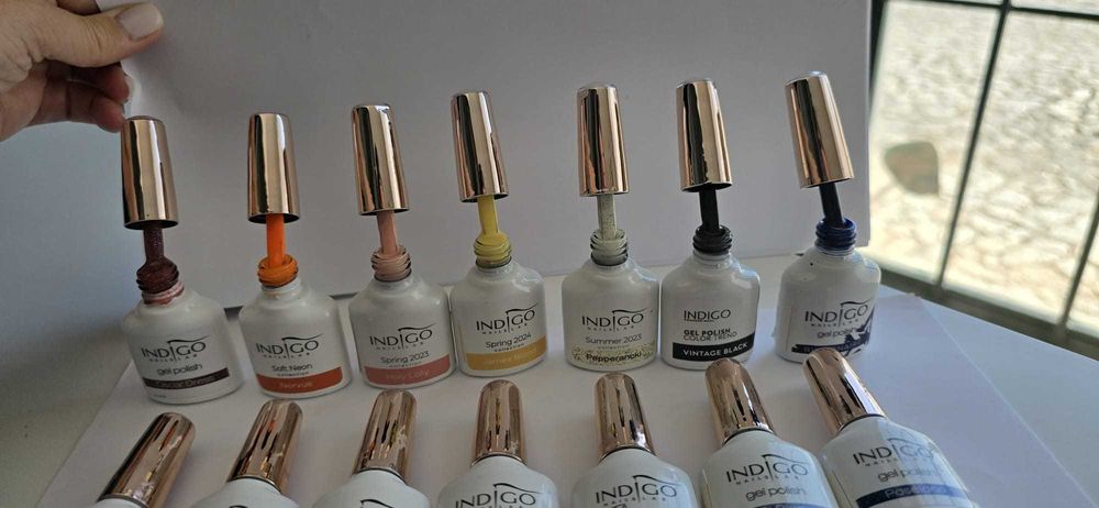 Verniz de gel indigo