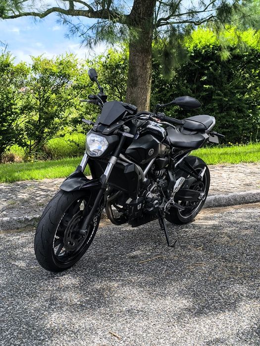 Yamaha MT-07 – 55 kW - pronta para circular