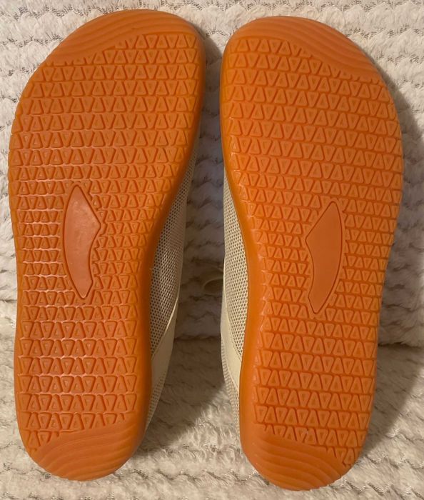 Beżowe sneakersy damskie BAREFOOT na szeroką stopę - rozmiar 40 - NOWE