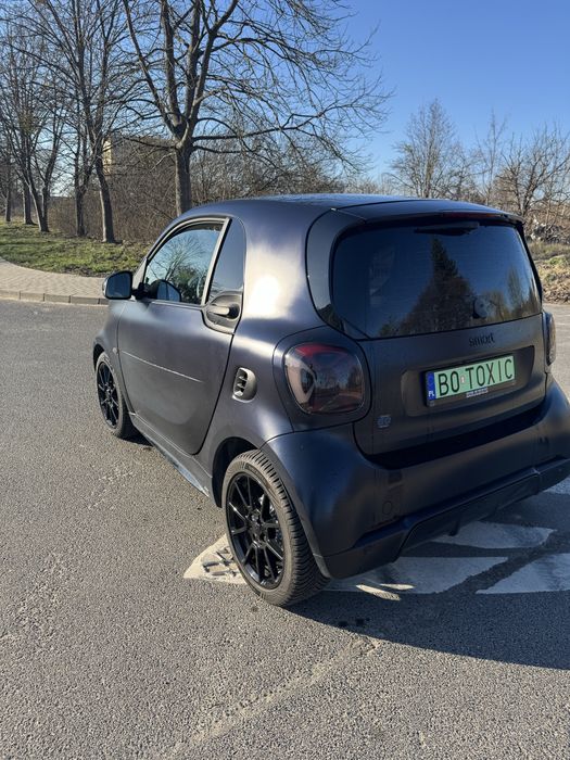 SMART EQ brabus elektryk matowy zamiana