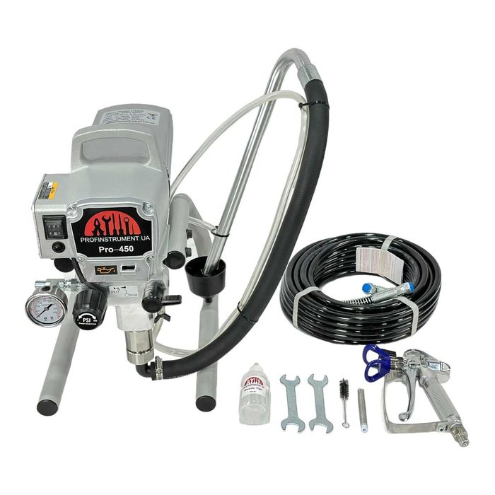 Безповітряний фарбувальний апарат PRO-450 ( 2,2 л/хв, 1700 Вт)