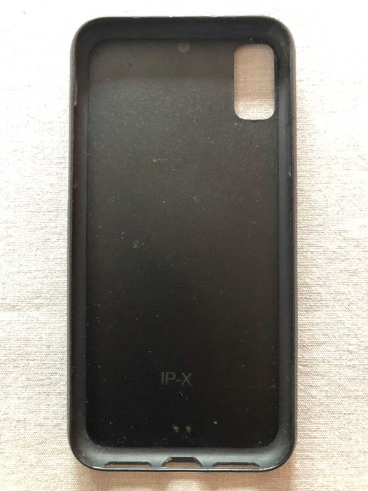 Etui na iPhone Xs, jak nowe, z drewnem z orzecha brazylijskiego