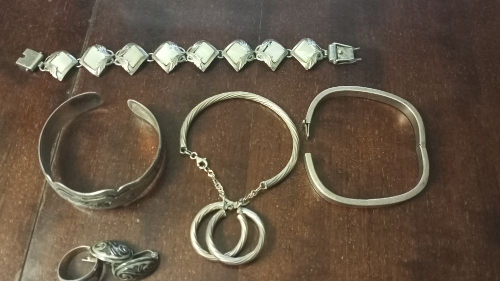 Браслети  срібні