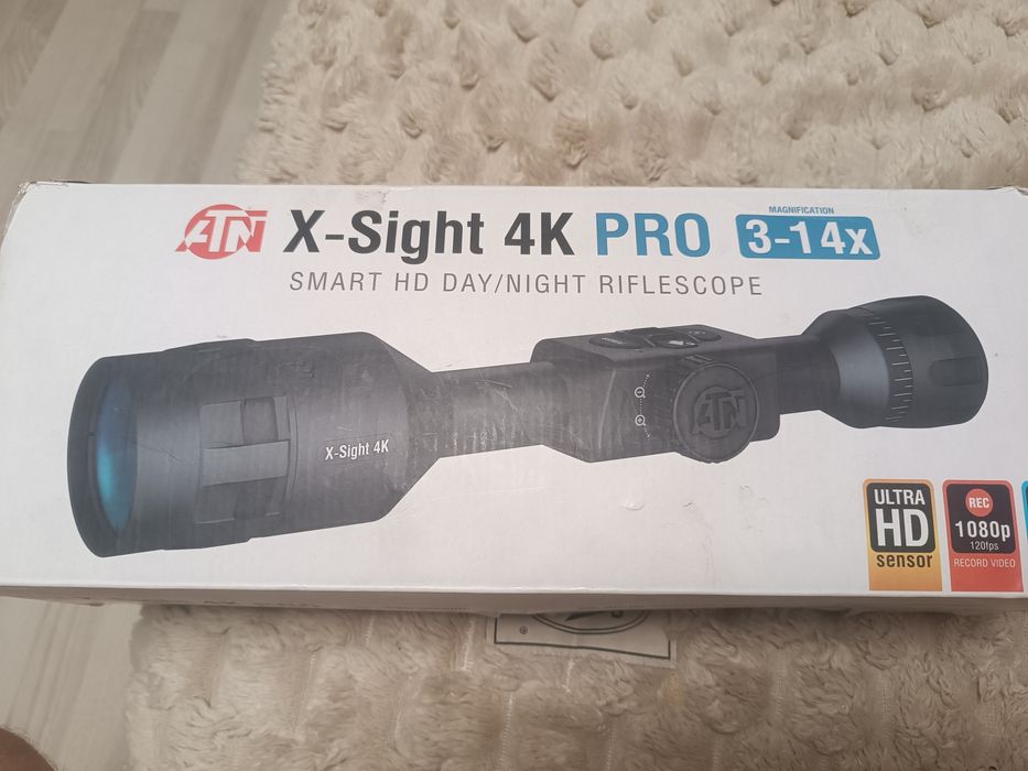Цифровой приціл день/ніч ATN X-Sight 4K Pro 3-14X