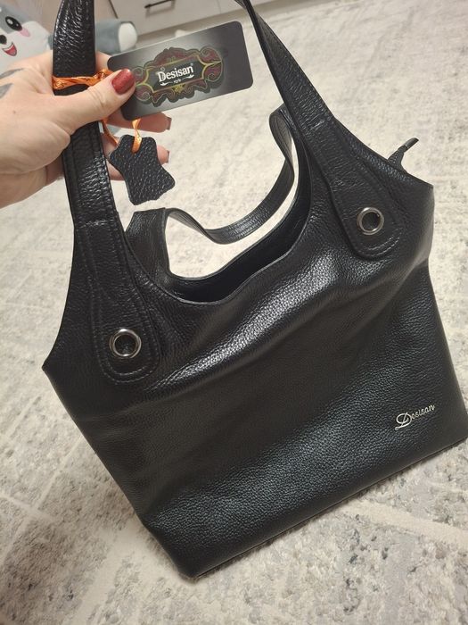 Сумка шкіряна нова