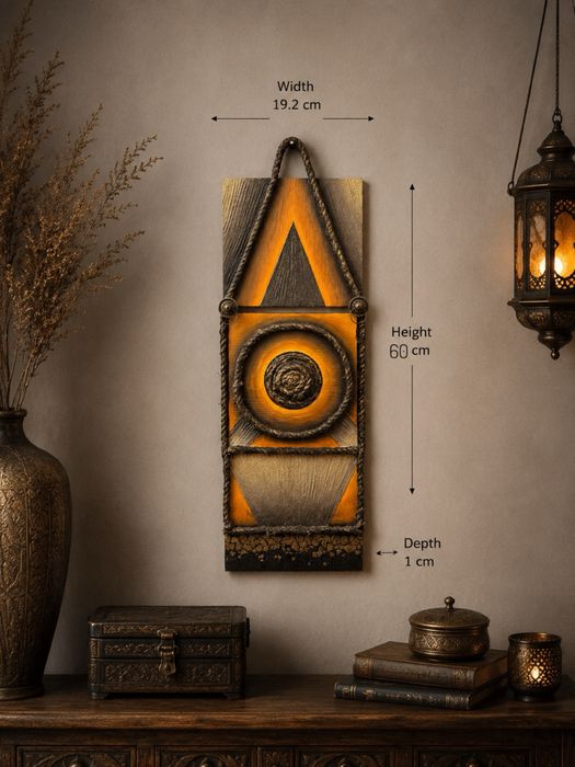 Brama Słońca – Dekoracja Ścienna Handmade Symbol Nowych Możliwości