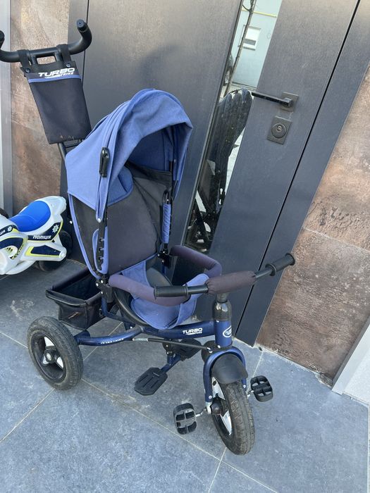 Триколісний велосипед Turbo Trike з батьківською ручкою