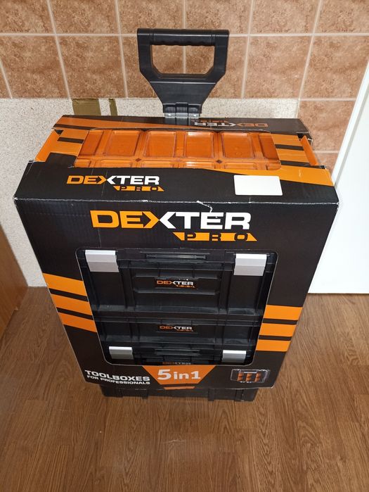 Zestaw skrzyń narzędziowych Dexter PRO