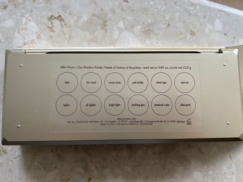Stila After Hours Eyeshadow palette