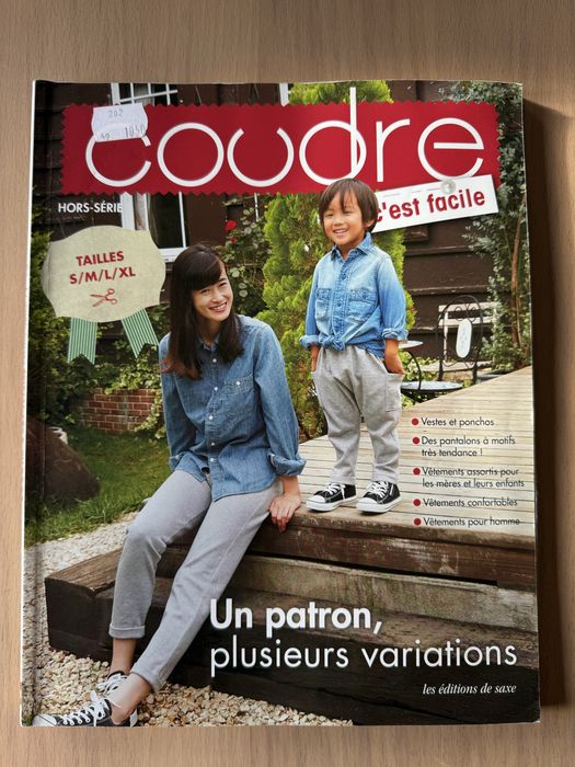Revista Coudre C’est Facile - Un Patron, plusiers variations