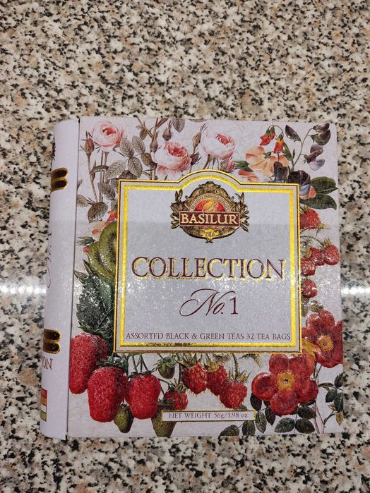 Basilur Collection No.1 Opakowanie pudełko puszka metalowa na drobiazgi