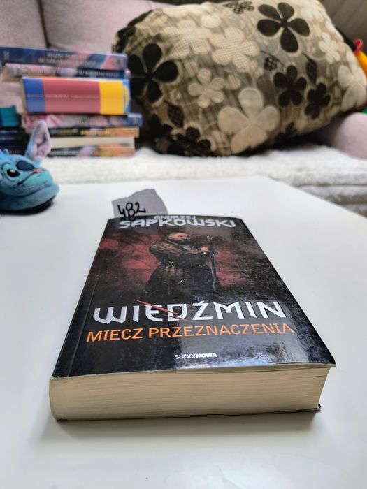 #482 Wiedźmin miecz przeznaczenia czerwona seria
