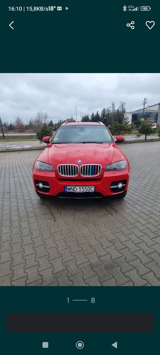 BMW X6 Uszkodzony silnik nie zdjagnozowano.