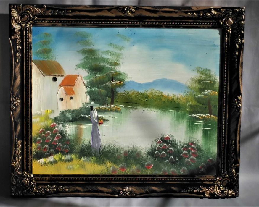 Quadros pintados a óleo - Anos 80