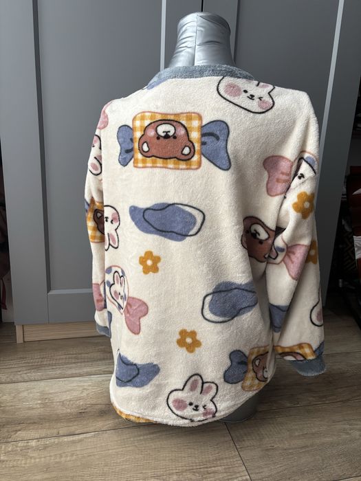 Zestaw bardzo ciepłych piżam damskich rozmiar M