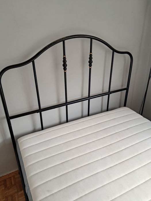 Łóżko z materacem ikea wymiar 140/200