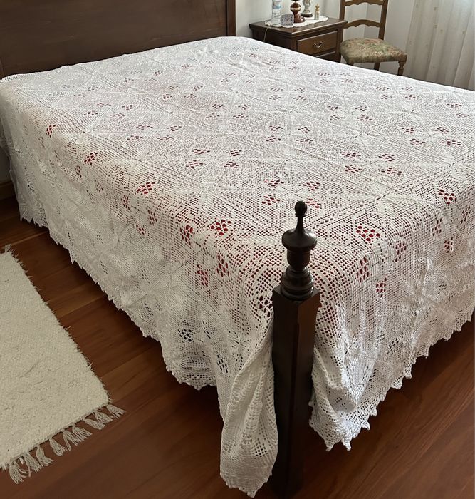 Coberta de Cama em Croché