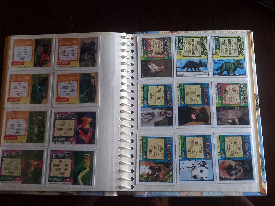Coleção de Raspadinhas