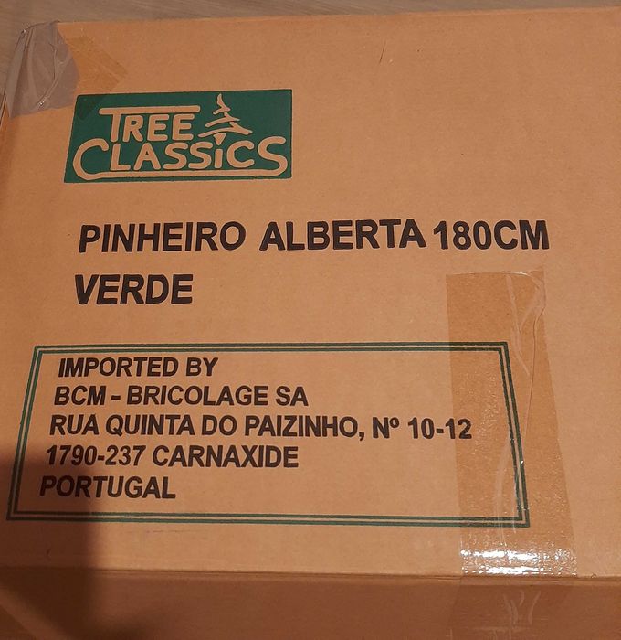 Árvore de natal ALBERTA VERDE 180CM