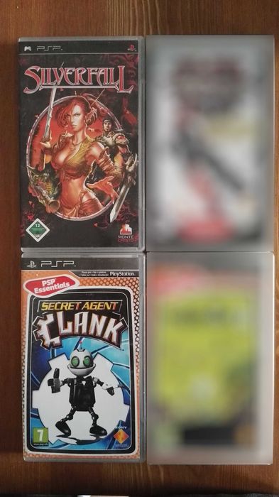 Gry PSP Silverfall Untold Legends Lemmings Surfs Up Secret Agent Clank