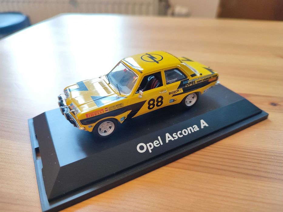 Schuco - Opel Ascona A Rali #88 Rally Championship 1974 Röhrl, Berger