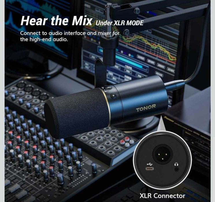 Mikrofon TONOR TD510+ USB/XLR