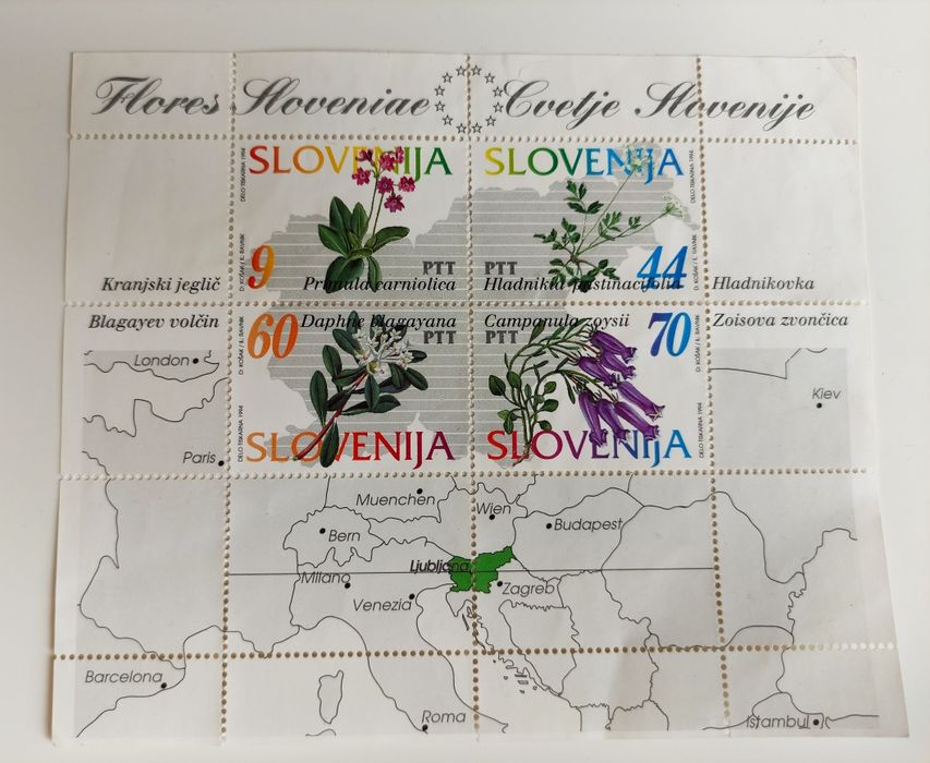Selos Eslovénia 1994