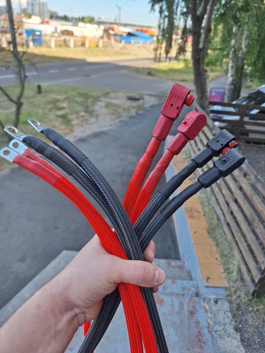 Кабель провод для инвертора, аккумулятора, усилителя перемычка АКБ BMS