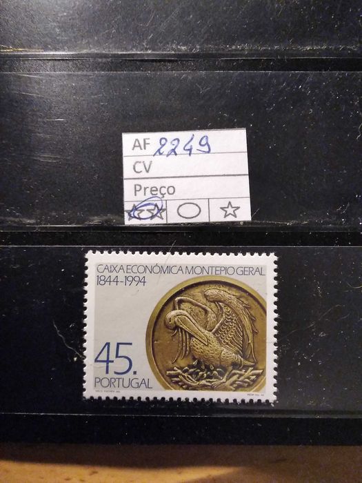 1994  150° Aniversário Da Caixa Económica Montepio Geral 1849/94 MNH **