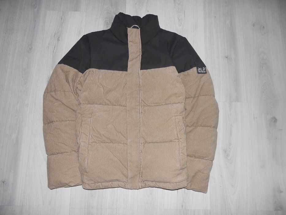 Jack Wolfskin Puffer Corduroy Jacket Kurtka Puchowa L