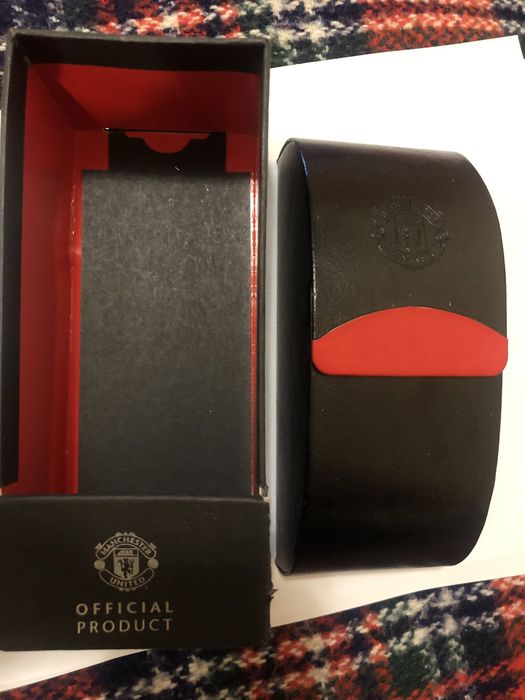 stary w idealnym stanie Manchester United etui na okulary