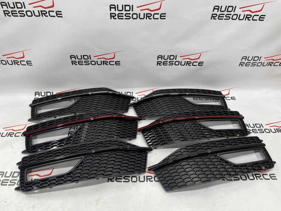 Решетка бампера решітка противотуманки Audi A4 B8 S-line  12-16