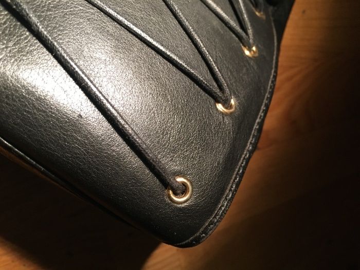 Mala de senhora em pele, azul escura, Spazio Team, Fitness Club