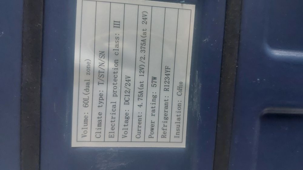 Chłodziarka kompresorowa elektryczna 60 L