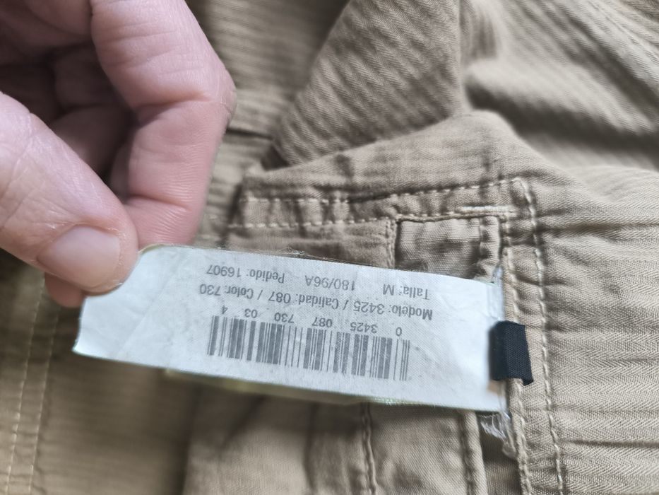 Massimo Dutti kurtka męska M beżowa military przejściowa wiosna jesień