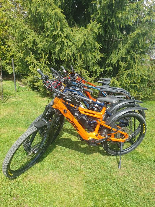 Wypożyczalnia rowerów elektrycznych i analogowy MTB