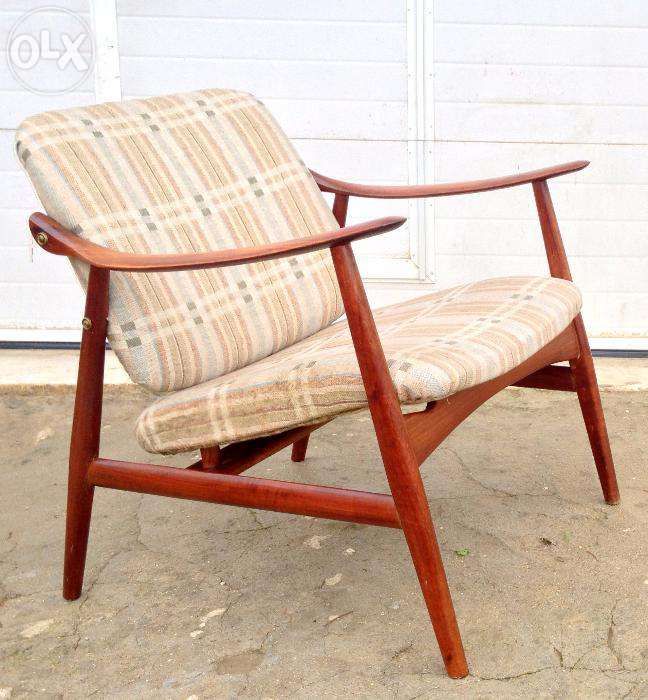 Amostra recheio nº 6 cadeirão nordico retro olaio vintage