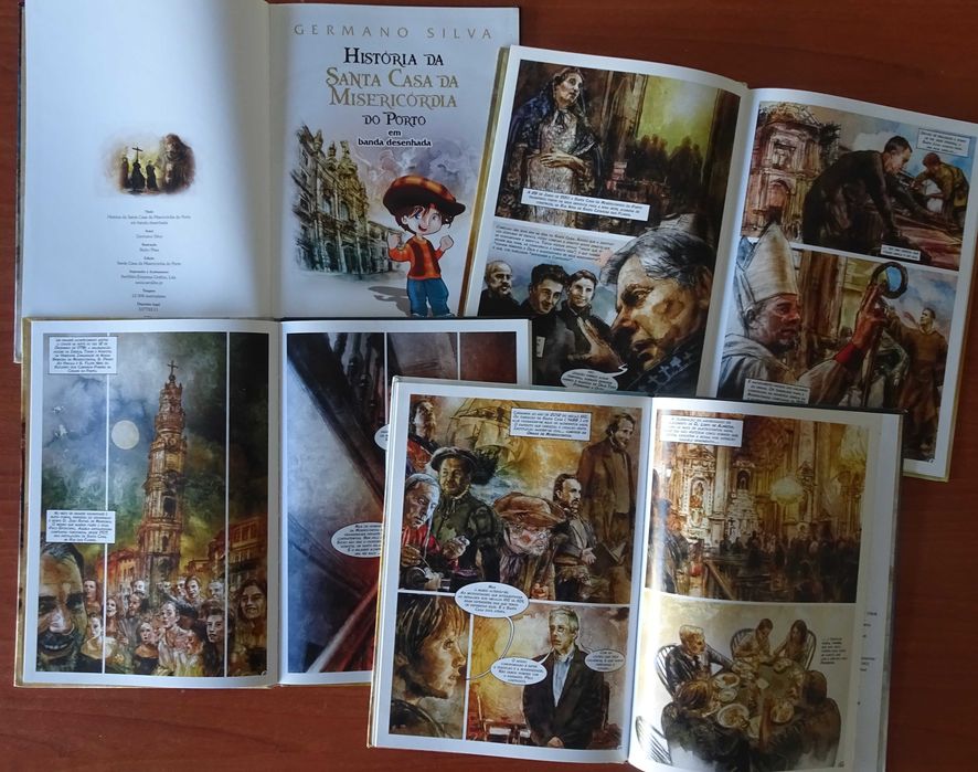 História da Santa Casa da Misericórdia do Porto em Banda Desenhada
