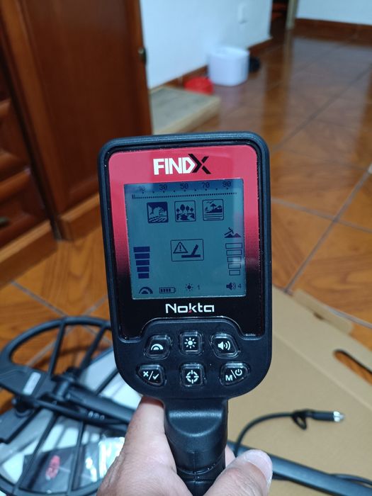 Detetor de metais noktA find x como novo