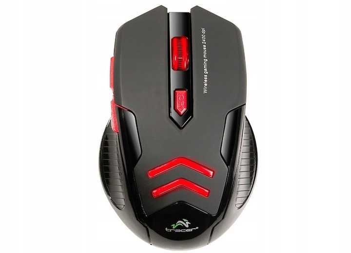 Mysz optyczna komputerowa bezprzewodowa dla graczy Powystawowa