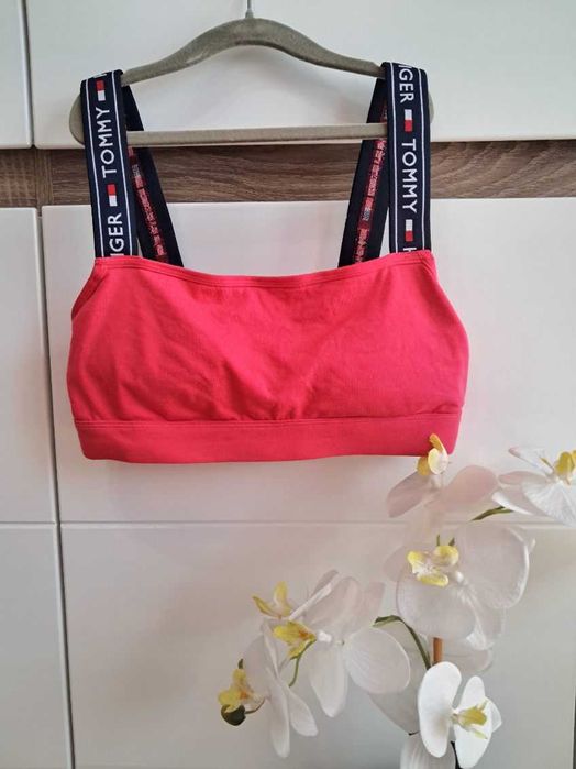 Nowość 2025;) biustonosz sportowy Tommy Hilfiger roz L
