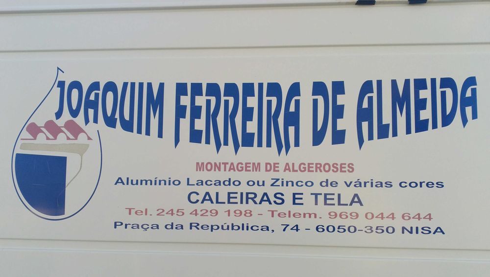 Isolamentos, Caleiras, algeroses,