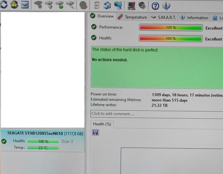 Серверний диск HPE 1.2TB SAS 12G 2.5", Seagate ST1200MM00