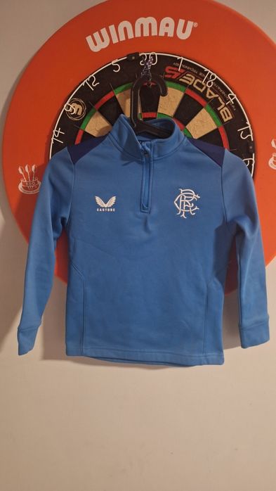 bluza dziecięca piłkarska Glasgow Rangers Castore 137 cm