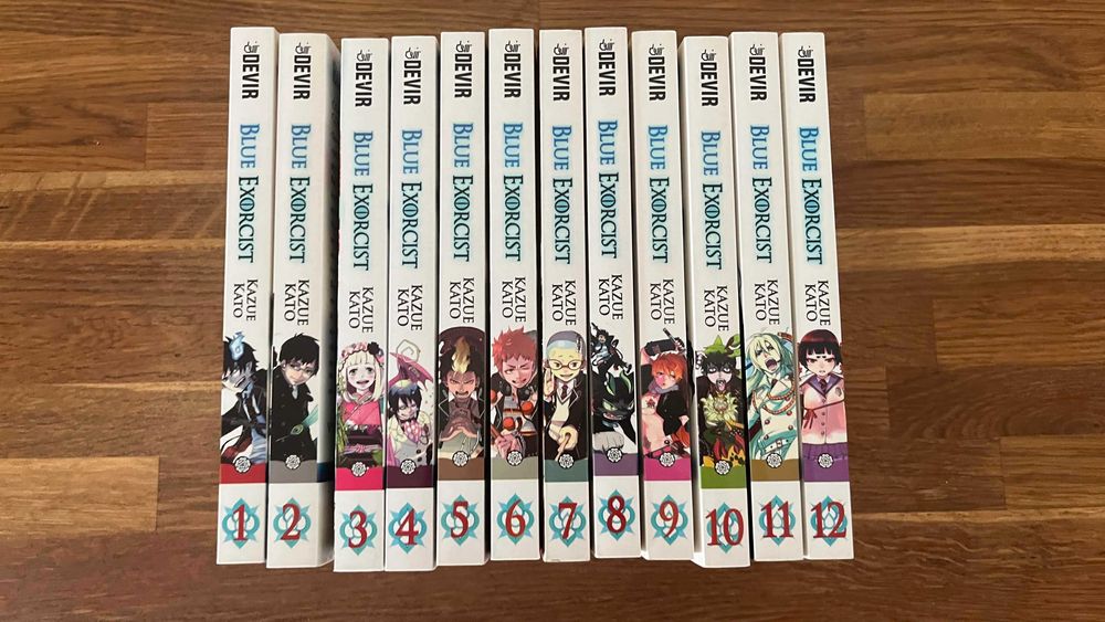 Mangas Blue Exorcist 1-12 em Português